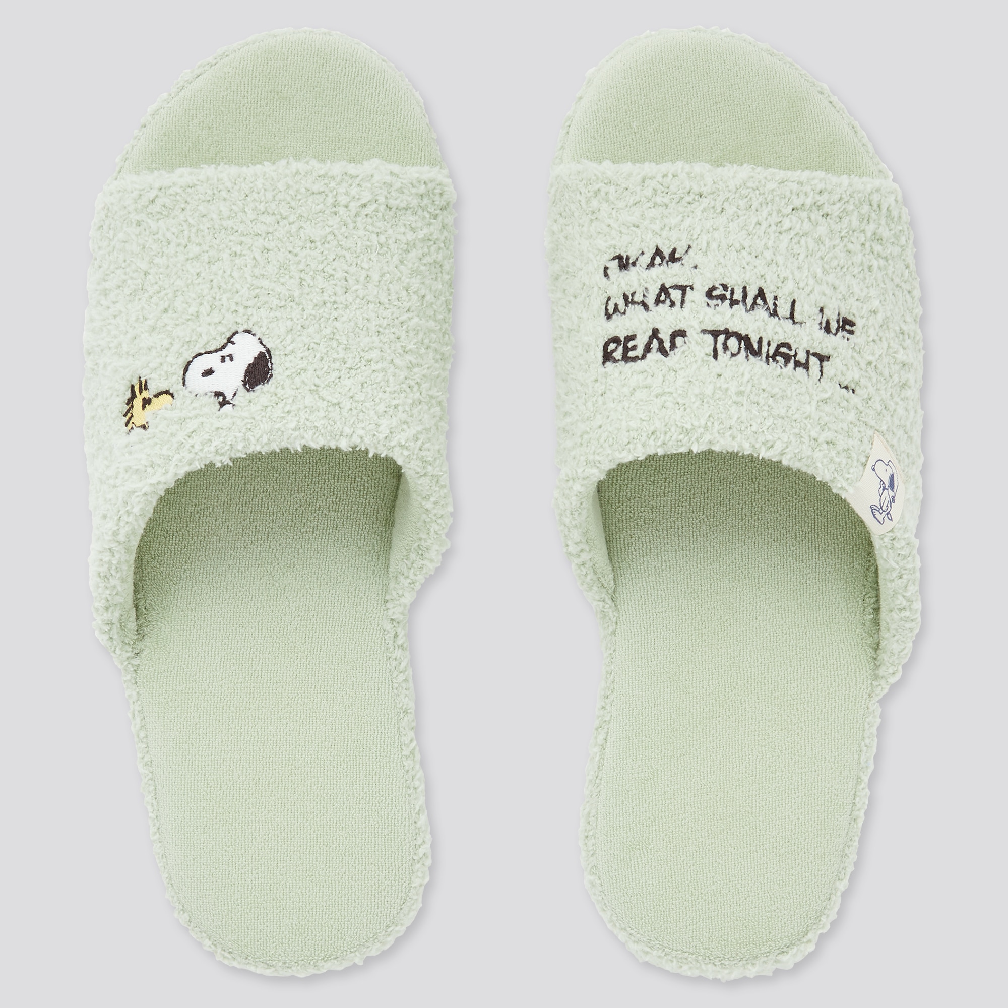 Uniqlo 2025 snoopy slippers