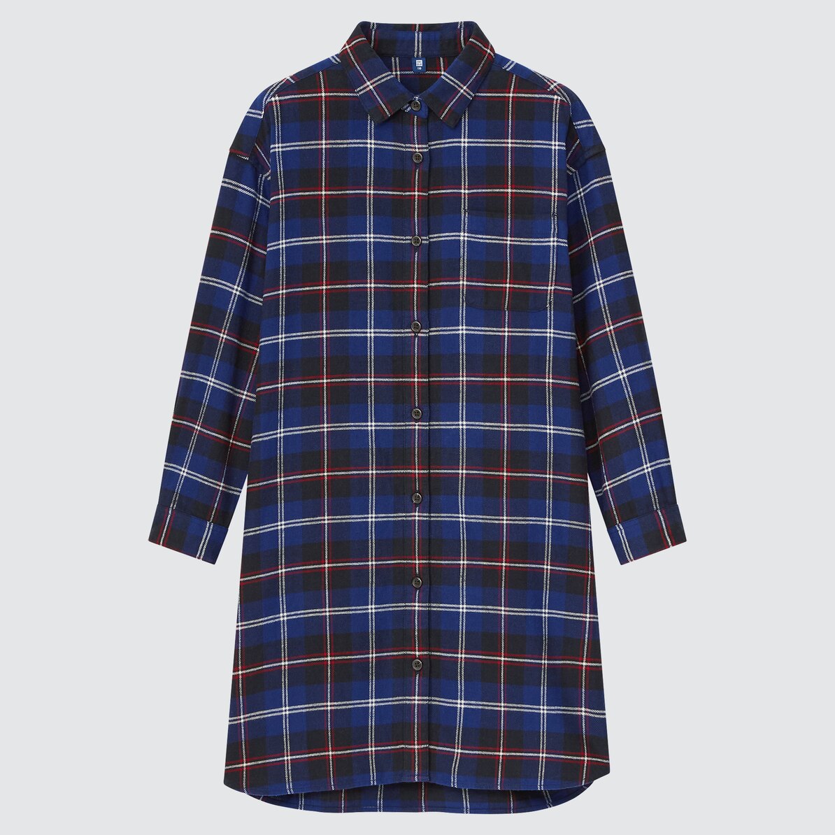 Girls フランネルチェックワンピース 長袖 Kids ユニクロ