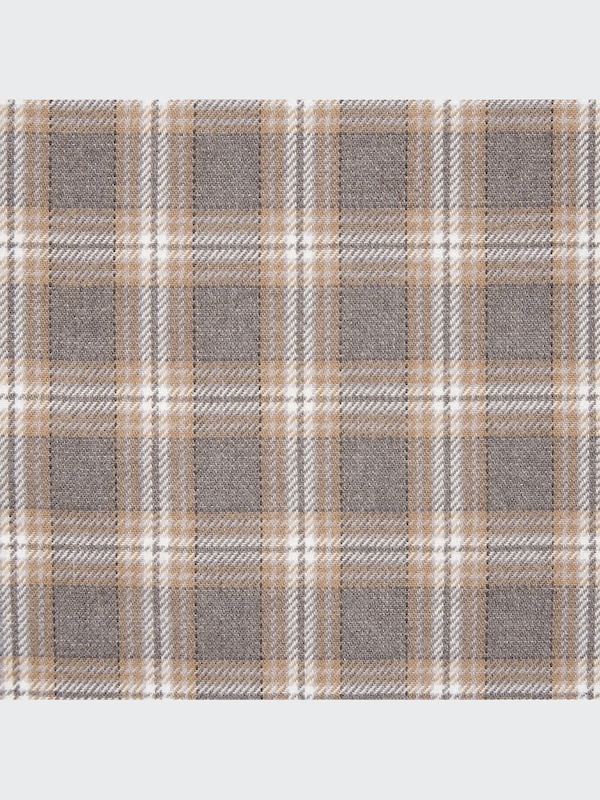 ソフトフランネルフレアワンピース（長袖）