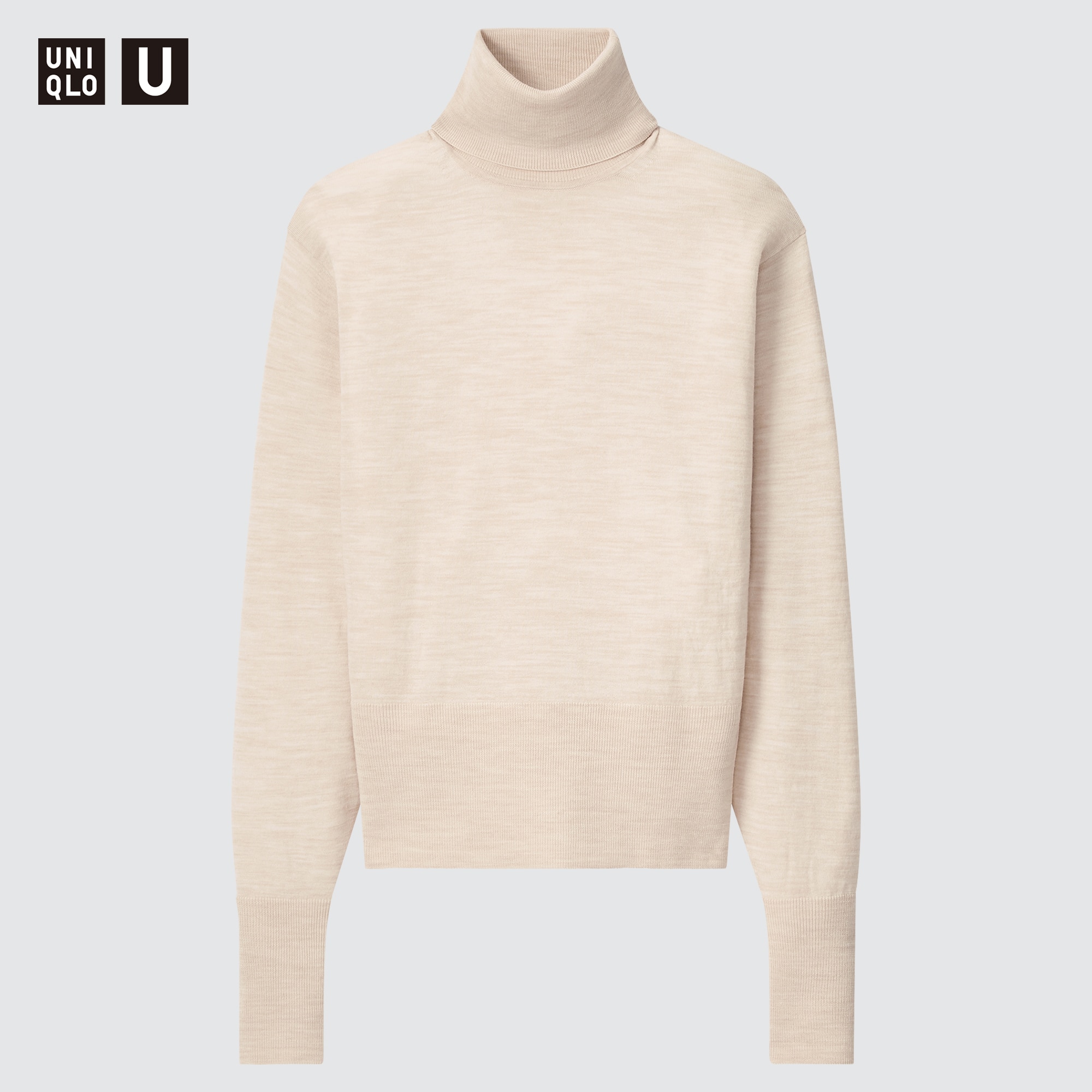 UNIQLO ユニクロ ハイネック スウェット ニット XLサイズ - スウェット