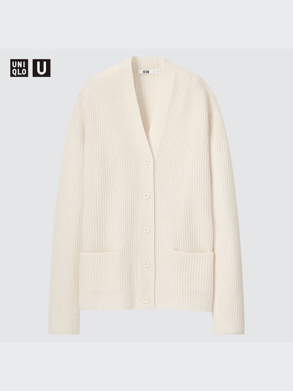 プレミアムラムリブカーディガン（長袖）