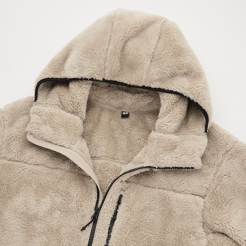 UNIQLO Windproof Fluffy Yarn Fleece Full-Zip Hoodie (2021 Edition