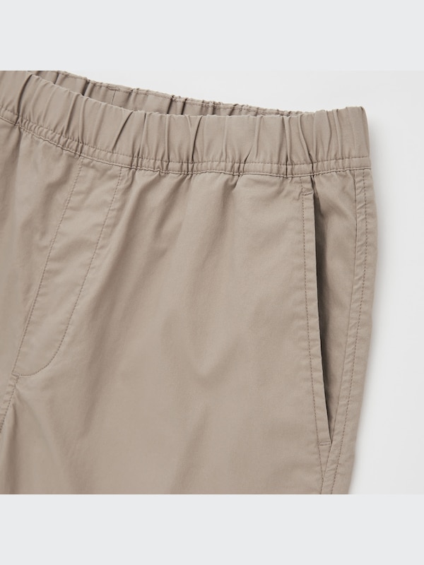 Cotton Relaxed Ankle Pants