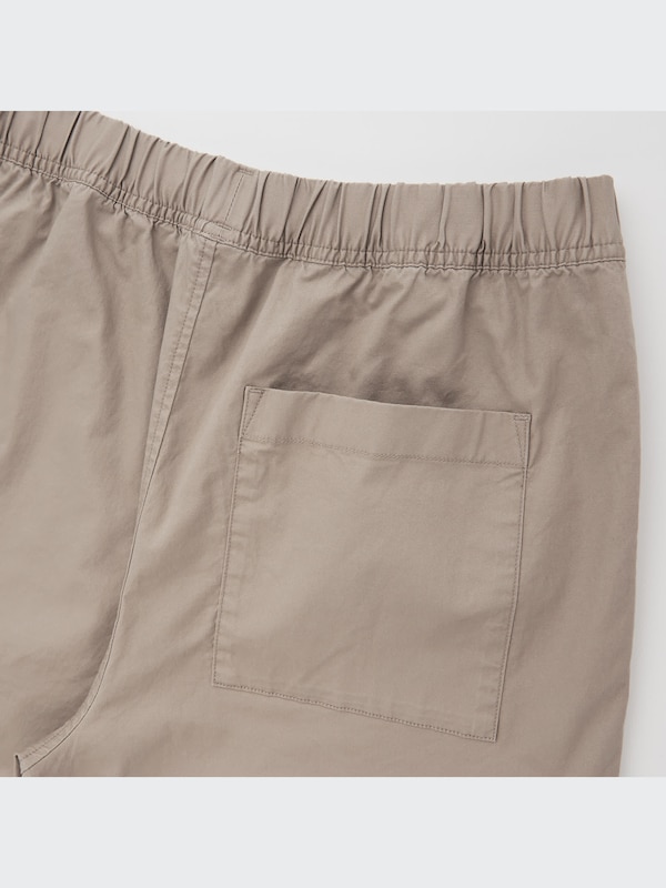 Cotton Relaxed Ankle Pants