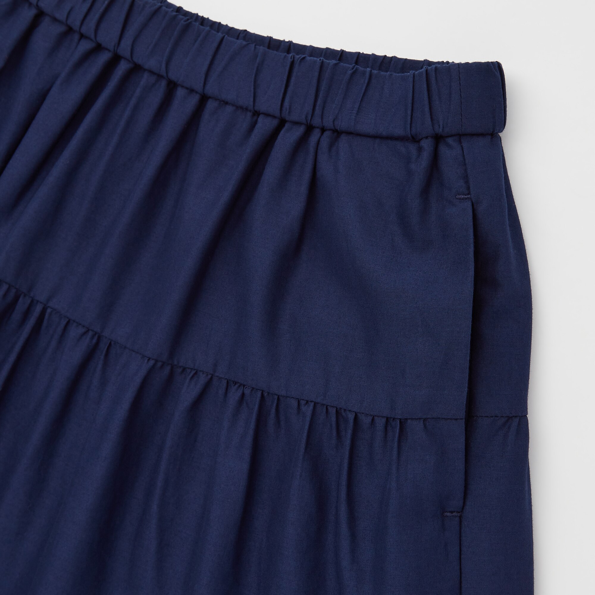 uniqlo white lace skirt