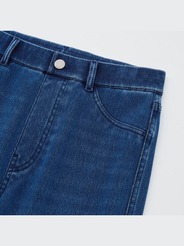 ウルトラストレッチハイライズデニムレギンスパンツ（丈長め74～76cm）