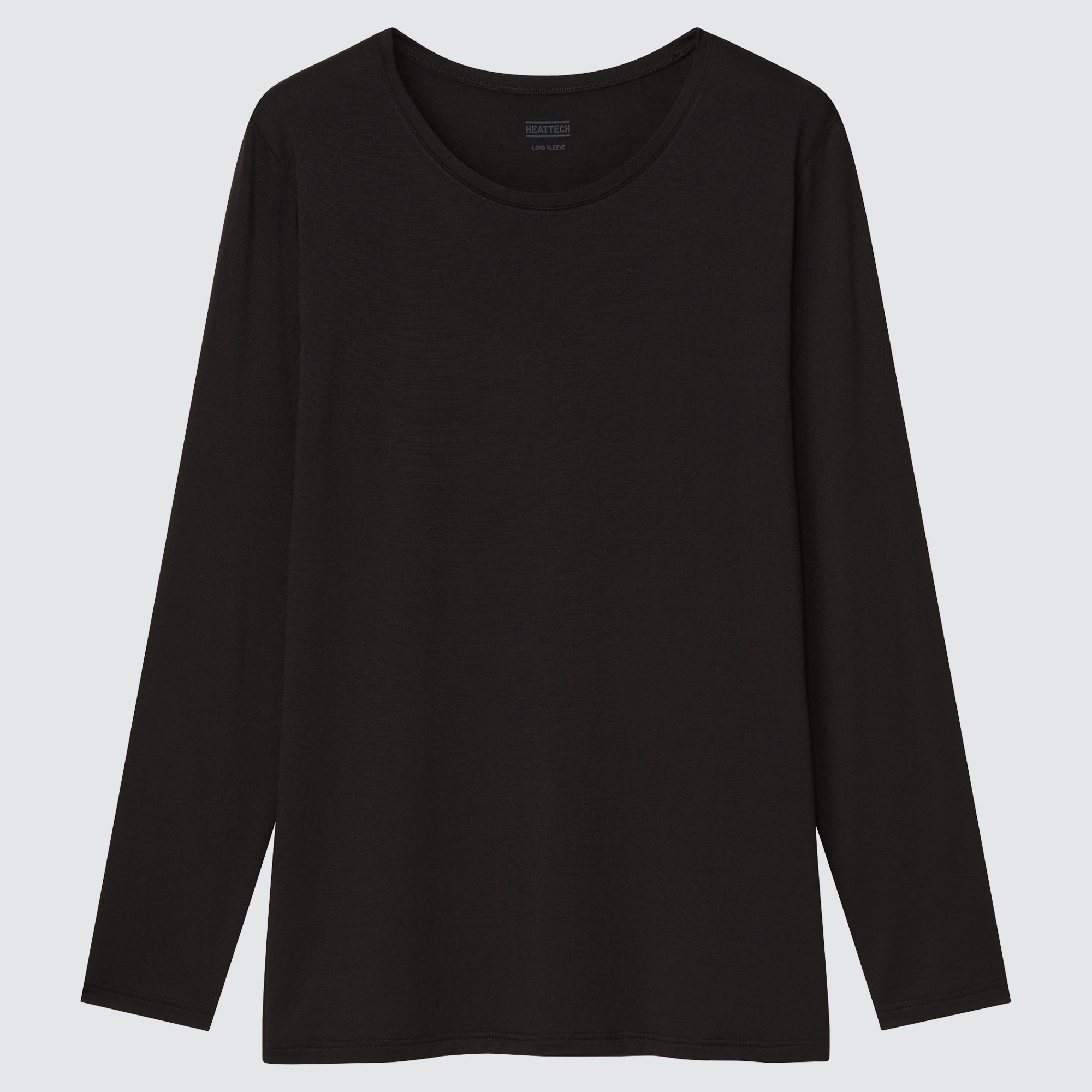 WOMEN S HEATTECH THERMAL CREW NECK LONG SLEEVE T SHIRT UNIQLO IN