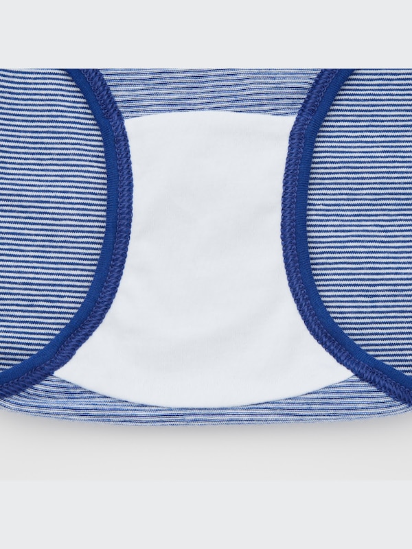 GIRLS ショーツ（ボーダー・ヒップハンガー・3枚組）