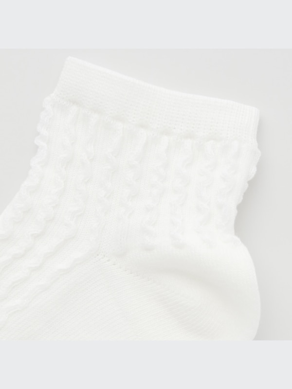 GIRLS Kaos Kaki Pendek 3 Pack (Lace)