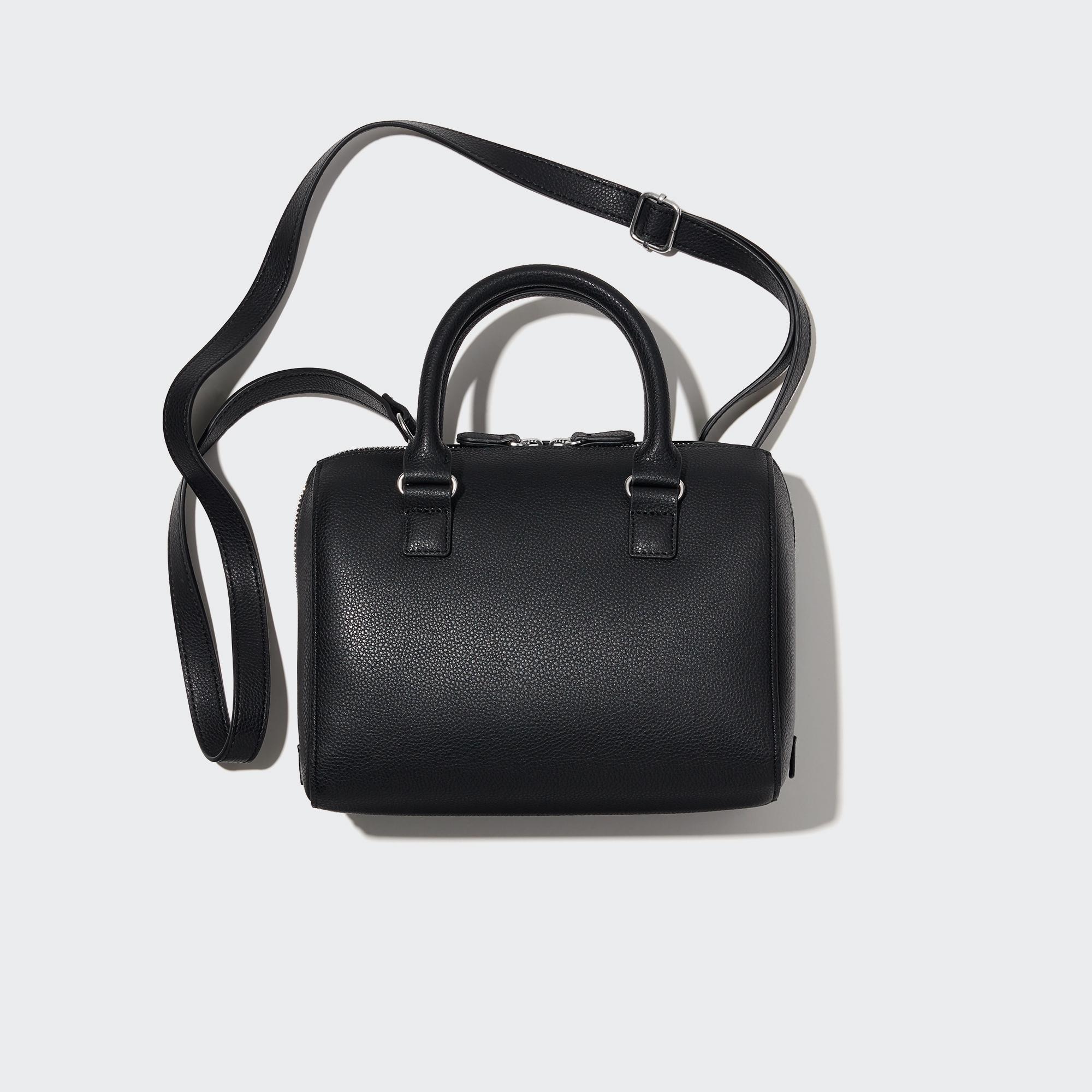 WOMEN'S FAUX LEATHER 2WAY BOSTON BAG | UNIQLO ID