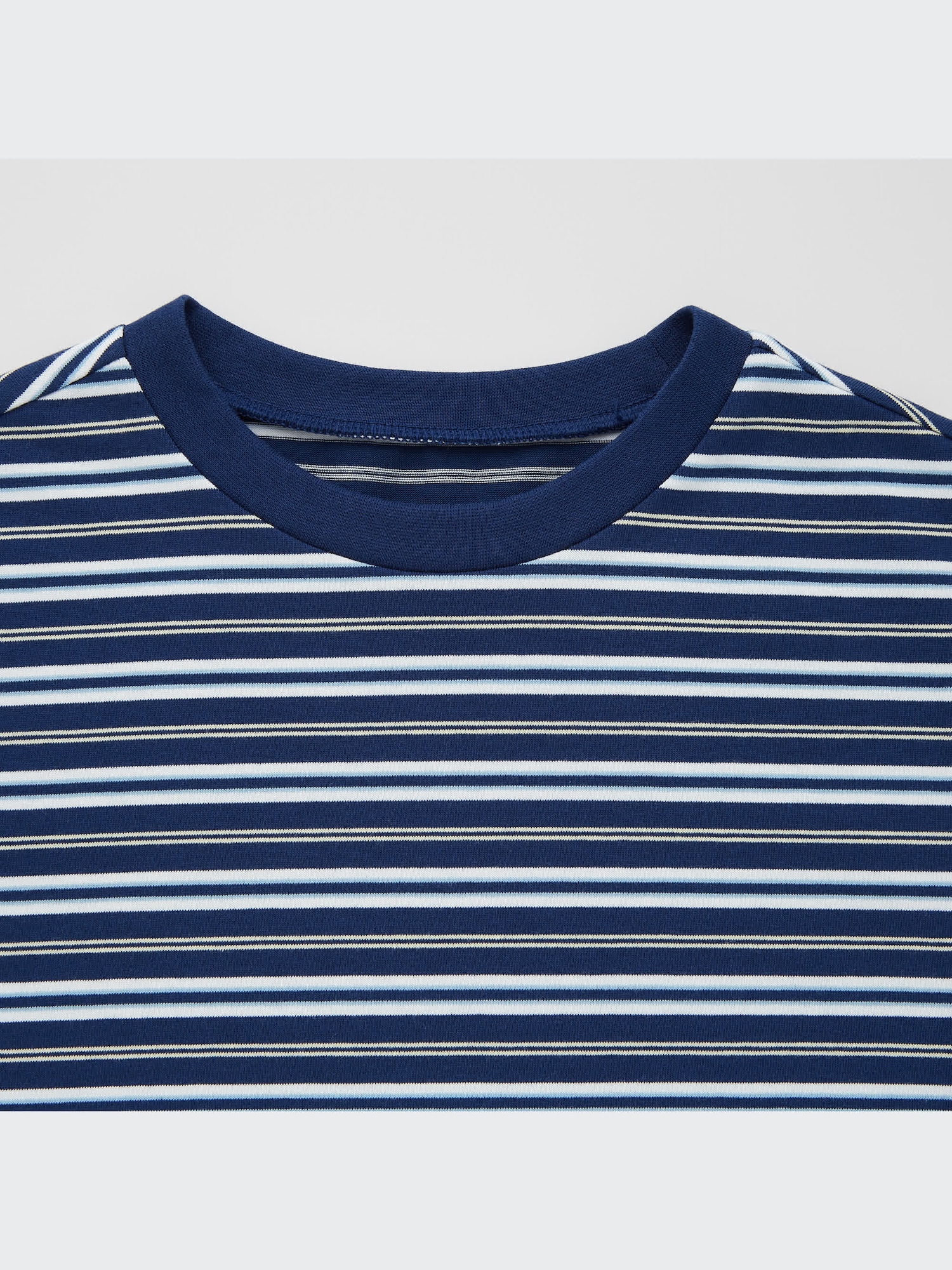 ユニクロ公式 | エアリズムコットンブレンドセット（ボーダー・半袖）