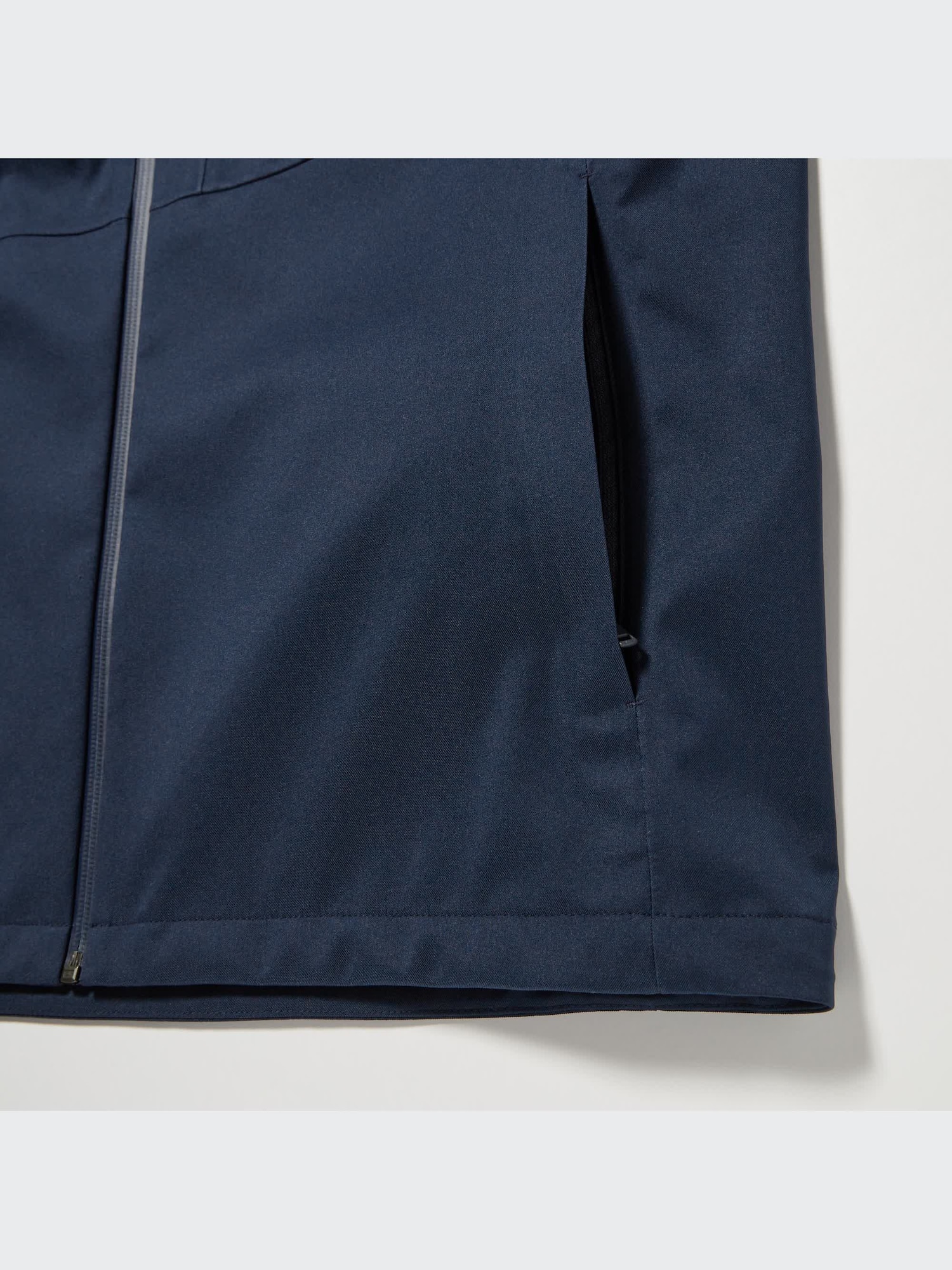 UNIQLO ユニクロ ブロックテックパーカ/3DカットXL ブルー ブロックテックパーカ（3Dカット）｜ユニクロの通販｜&mall