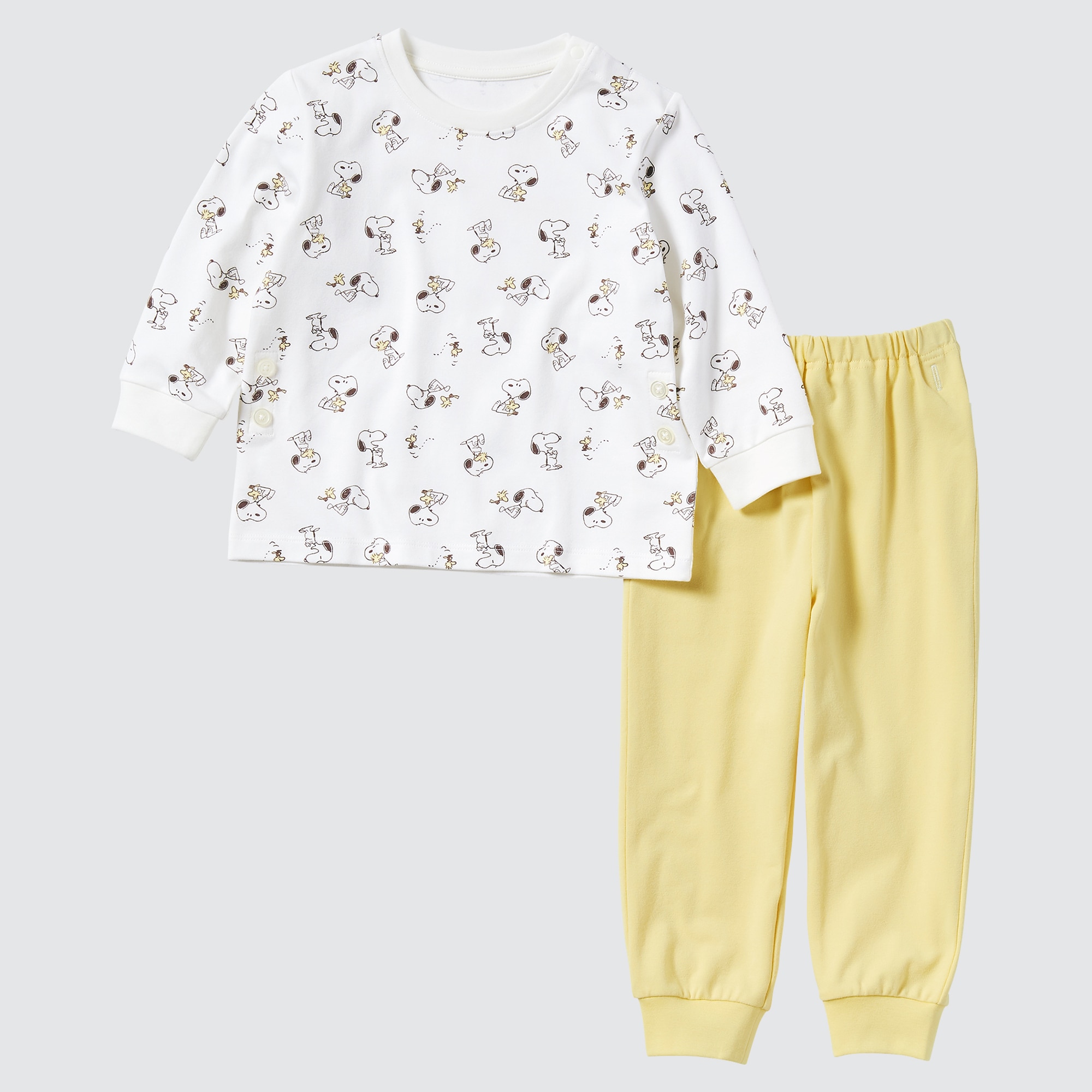 PEANUTS HOLIDAY LONG SLEEVE PAJAMAS UNIQLO SG