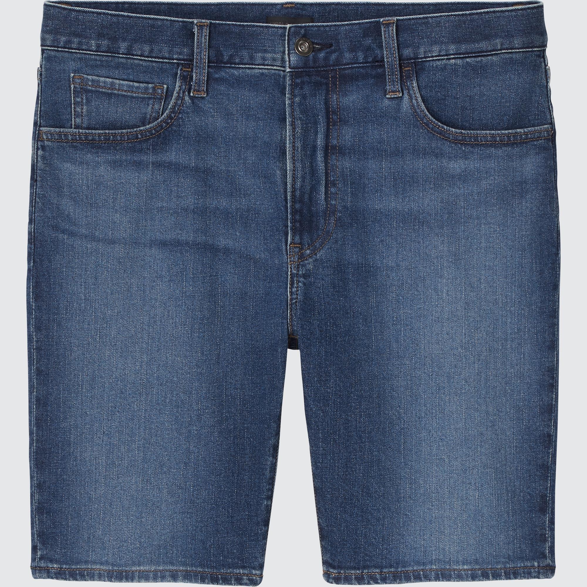 Mens denim 2025 short shorts