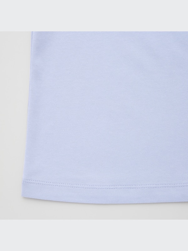GIRLS エアリズムコットンクロップドTシャツ（半袖）