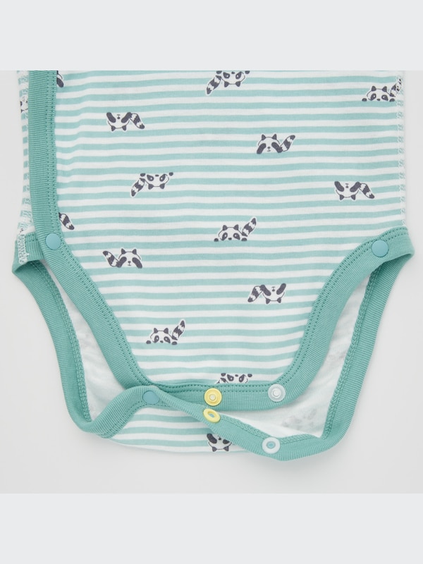 Joy of Print ボディスーツ（長袖・前開き）