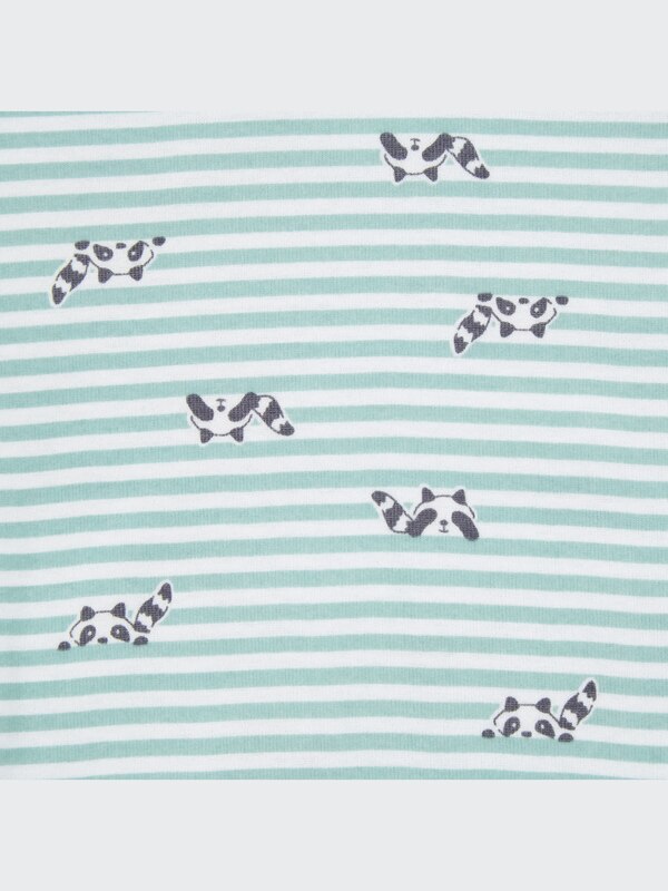 Joy of Print ボディスーツ（長袖・前開き）