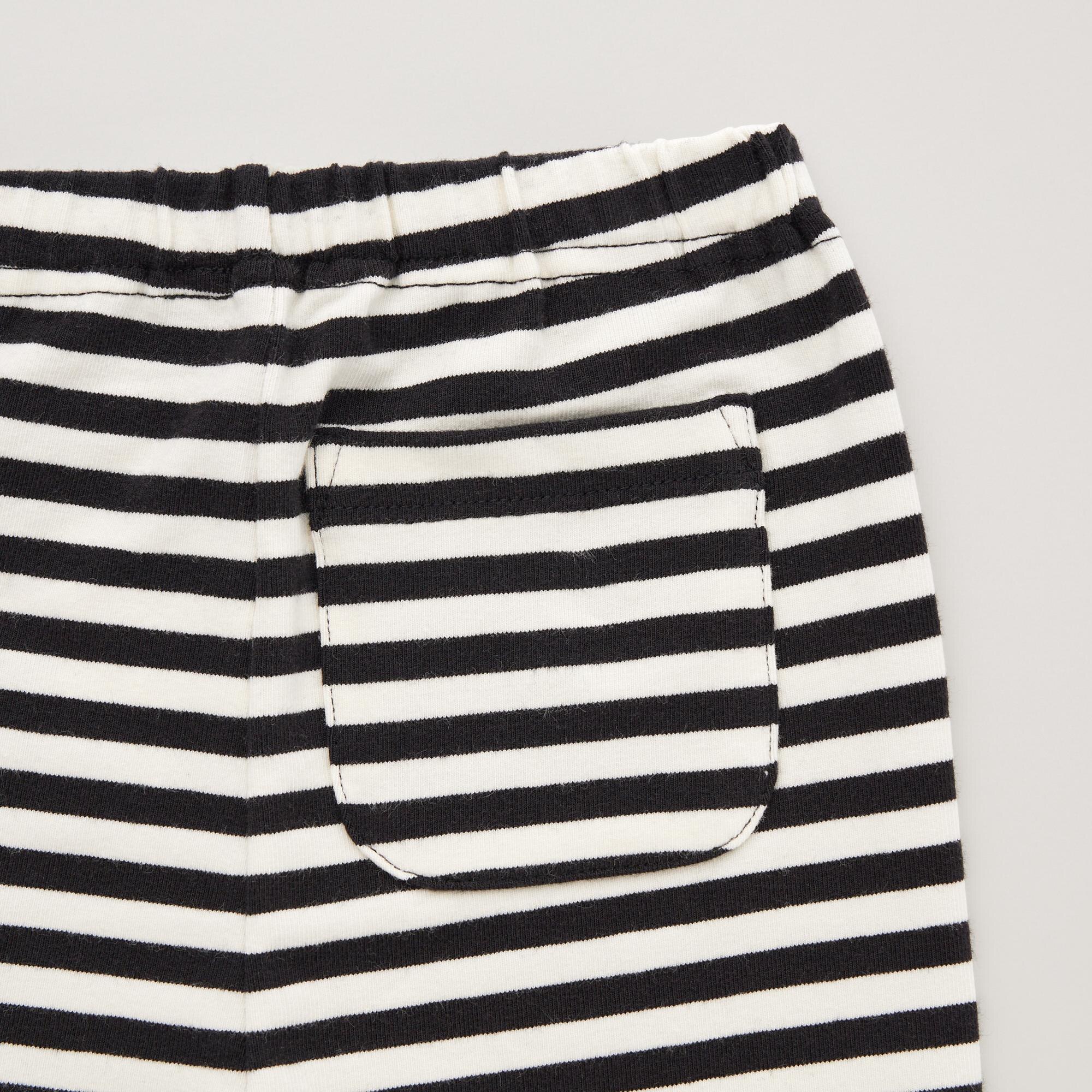 毎日続々入荷 UNIQLOボーダーレギンス90cm