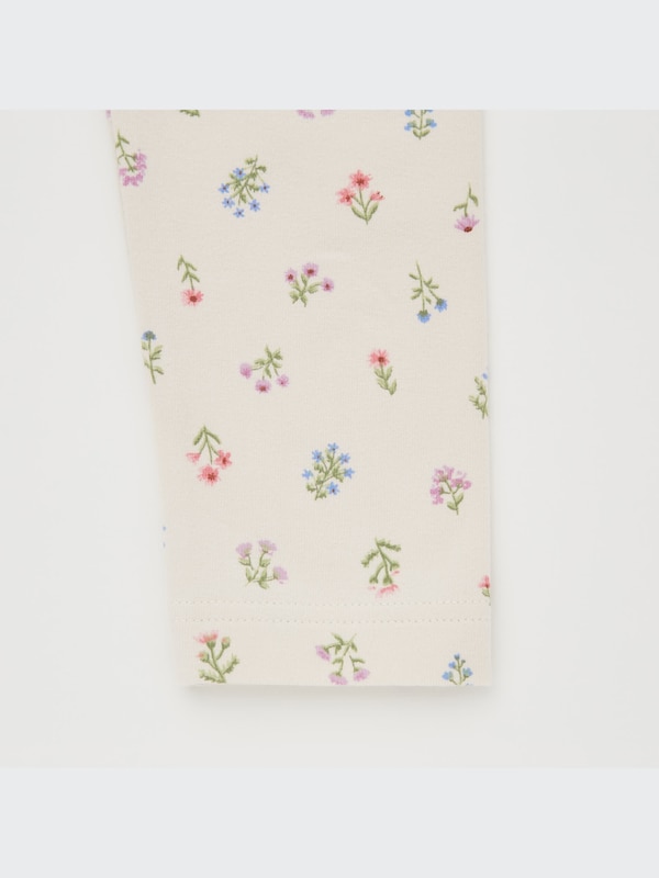 レギンス（レギュラーフィット・フラワー・10分丈）