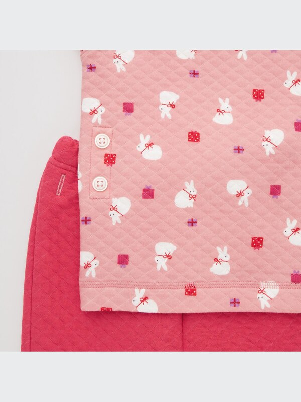 キルトパジャマ（ウサギ・長袖）