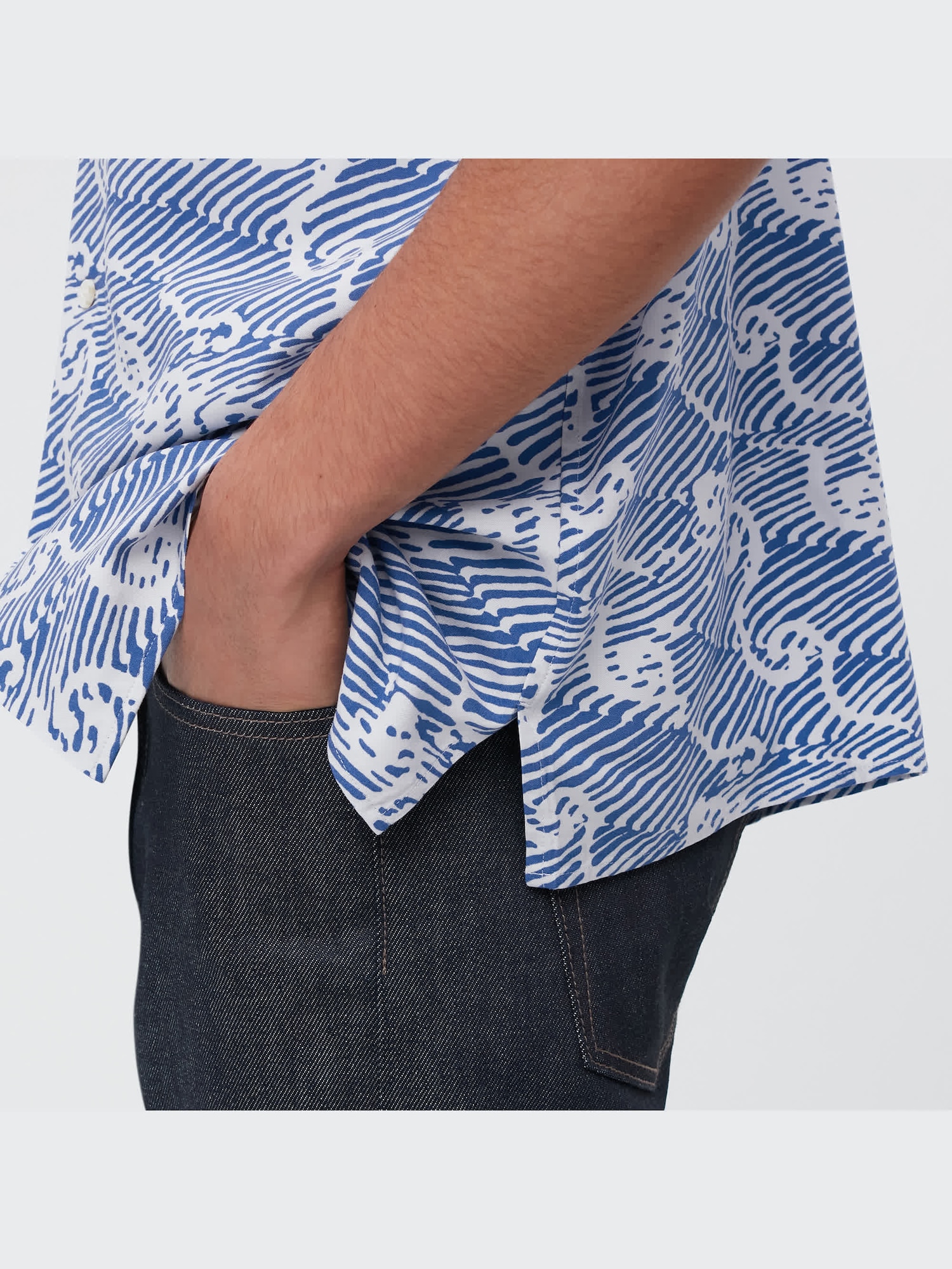 Men's Unsodo Open Collar Short Sleeve Shirt | UNIQLO SG
