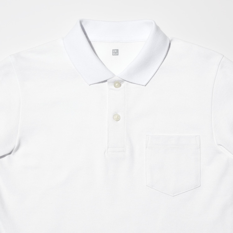 ユニクロ公式 | KIDS ドライカノコポケツキポロシャツ（半袖）
