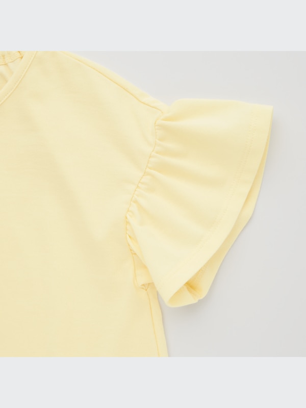 エアリズムコットンTシャツ（フリル･半袖）