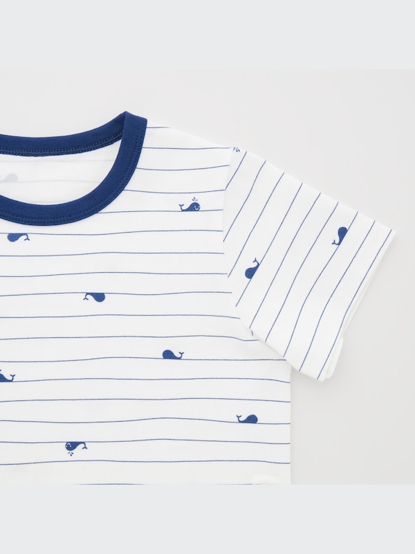 DRY Short Sleeve Pajamas (Whale/Diving)