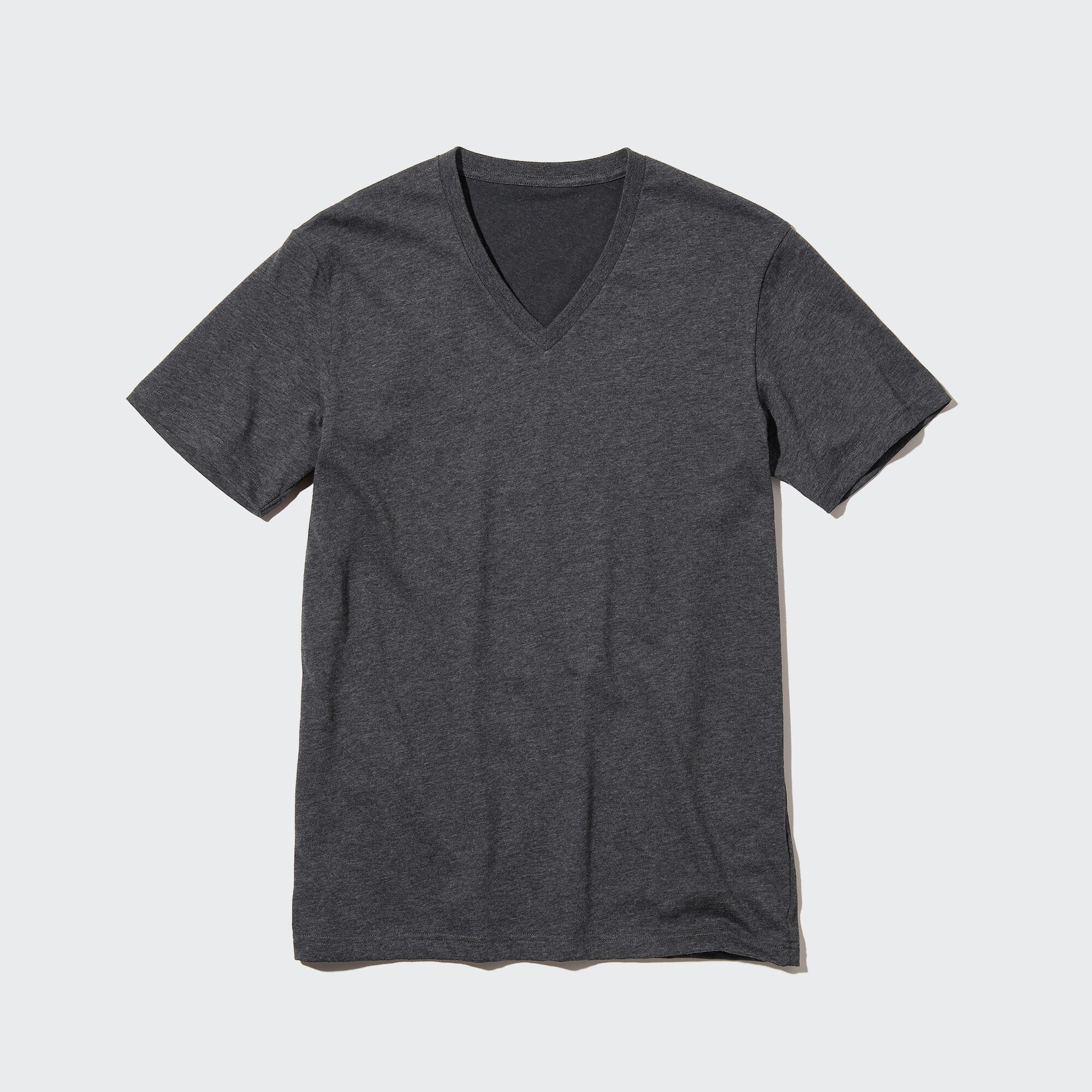 T-SHIRT DRY WARNA V NECK LENGAN PENDEK 