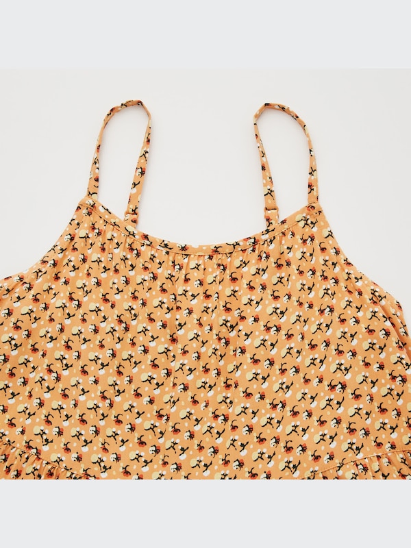 GIRLS Rayon Printed Camisole Dress