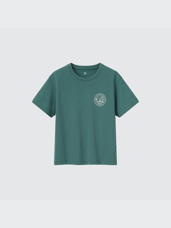 エアリズムコットングラフィックTシャツ（半袖）