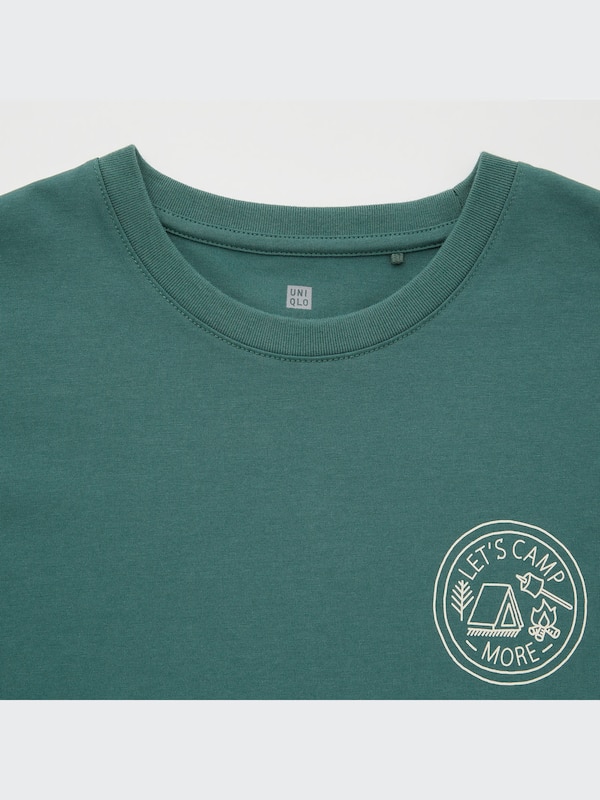エアリズムコットングラフィックTシャツ（半袖）