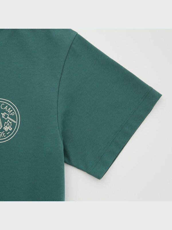 エアリズムコットングラフィックTシャツ（半袖）