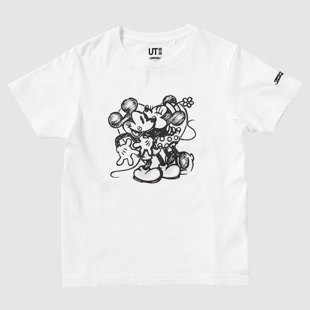 Kids モノクローム ミッキーマウス アート バイ ジョシュア ヴィーダス Ut グラフィックtシャツ 半袖 Kids ユニクロ