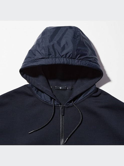 MEN'S +J DRY SWEAT HALF-ZIP PULLOVER HOODIES UNIQLO PH