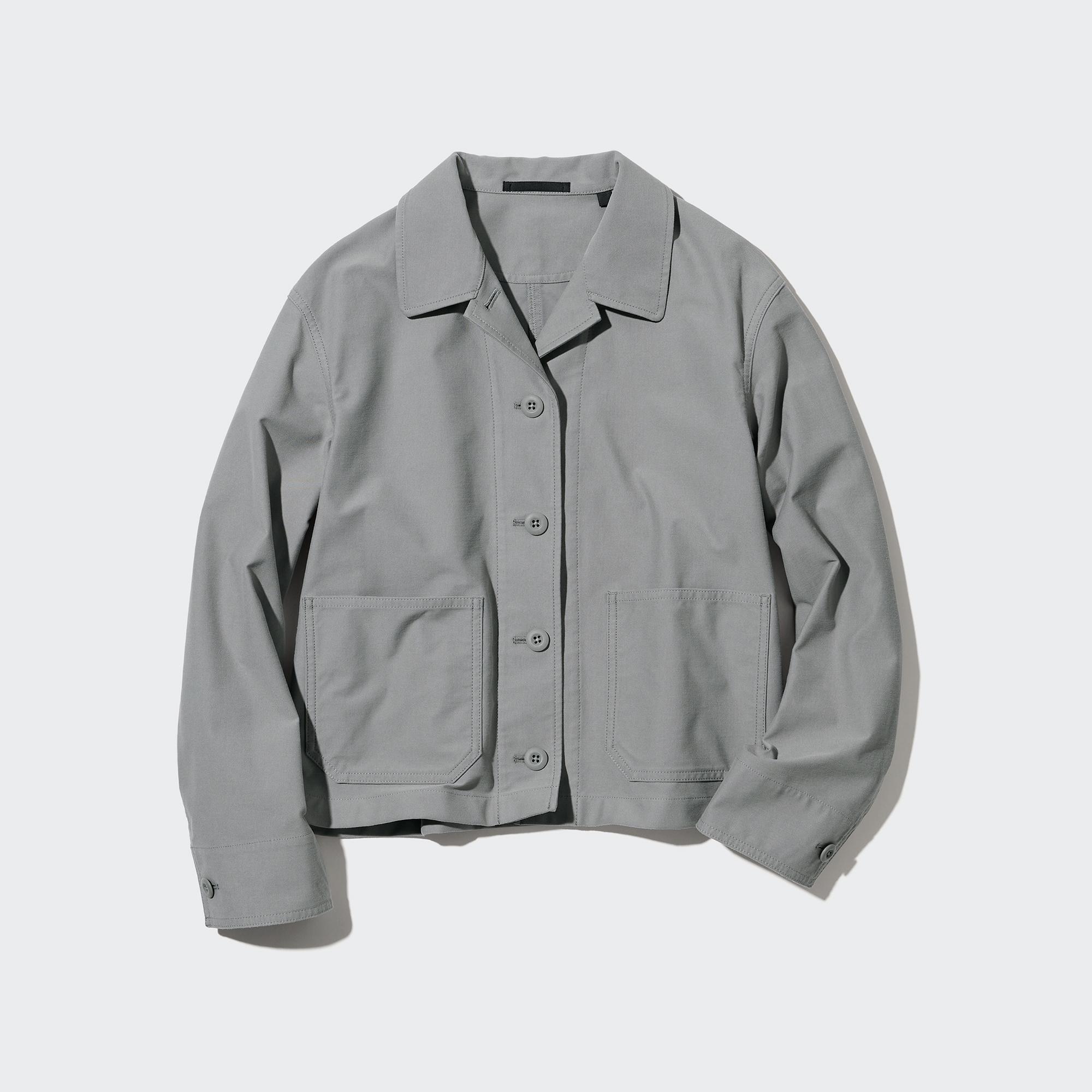 Uniqlo Hooded Jacket Beige Polyester ref88050  Joli Closet
