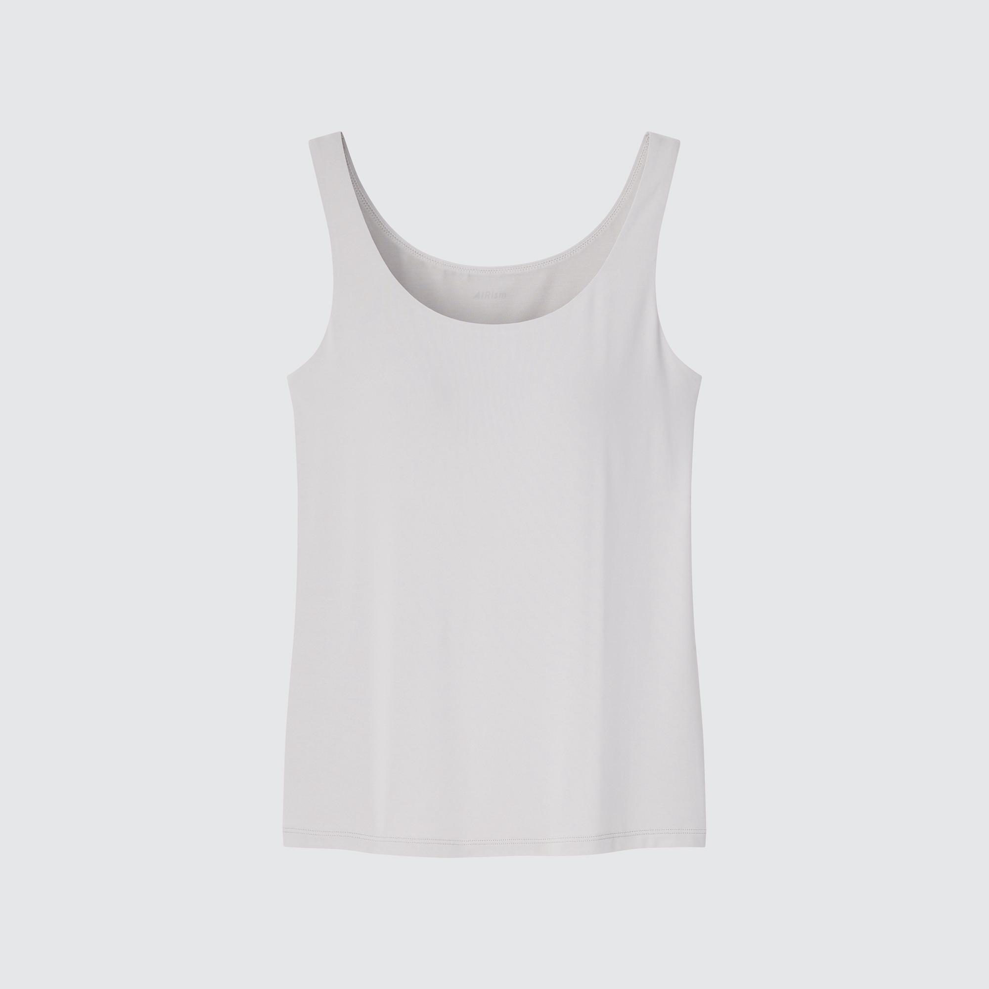 Airism Racerback Bra Sleeveless Top  HeadsUp Uniqlo Is a Surprising  Source of Affordable Fitness Wear  POPSUGAR Fitness Photo 2