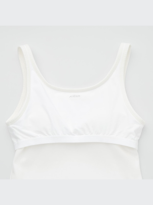 AIRism Cotton Cropped Ribbed Bra Top
