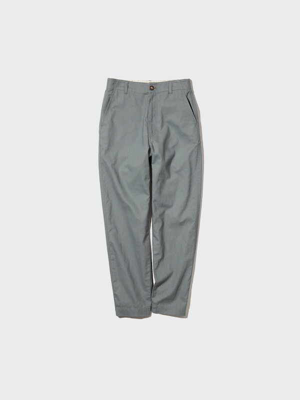 Celana Tapered Linen Katun