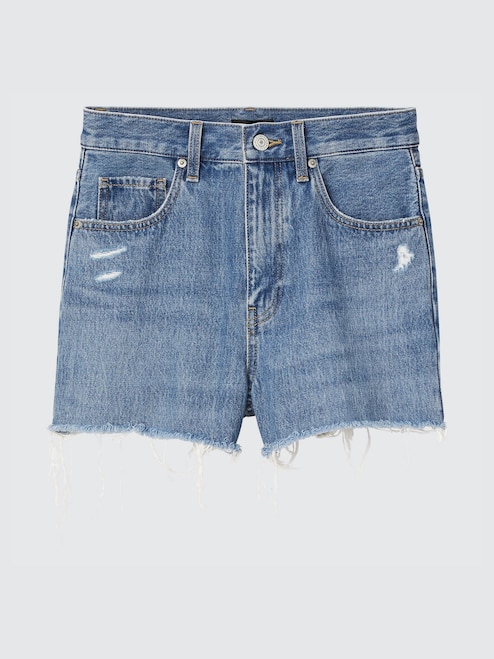 WOMEN'S HIGH RISE DENIM SHORTS UNIQLO PH