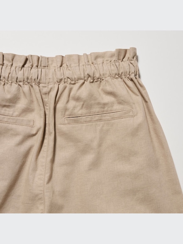 Celana Pendek Katun Linen