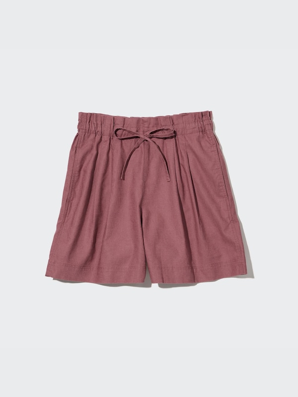 Celana Pendek Katun Linen