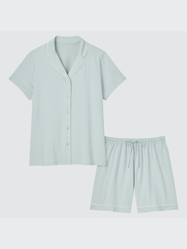 AIRism Cotton Short Sleeve Pajamas