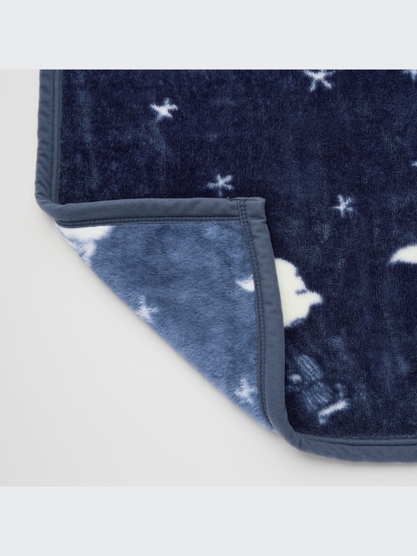 ピーナッツ ホリデー ヒートテック毛布（シングル）