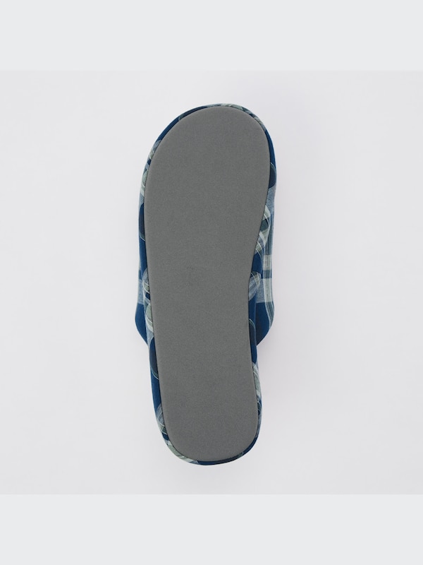 Sandal Rumah Linen Open Toe