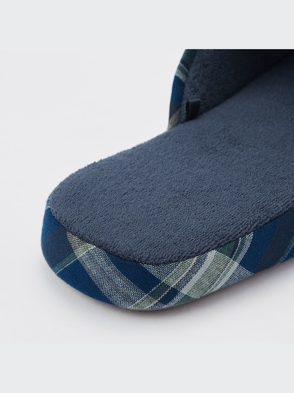 Sandal Rumah Linen Open Toe