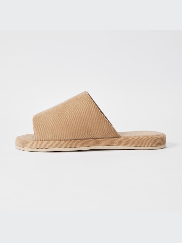 コーデュロイルームシューズ