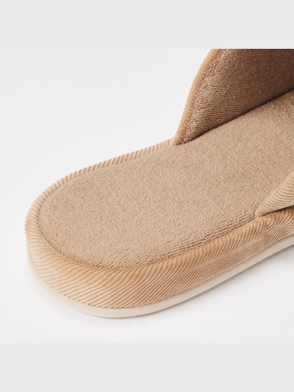 コーデュロイルームシューズ