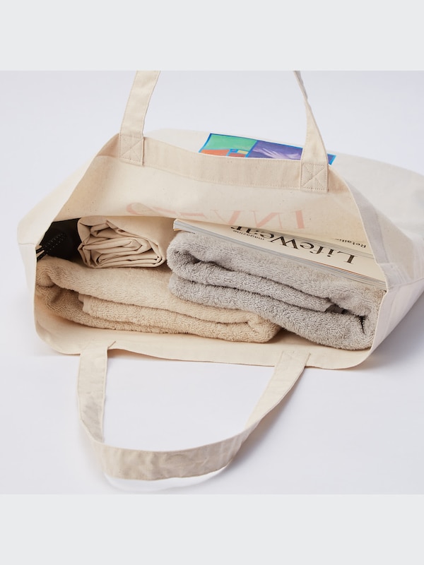 ルーヴル美術館 エコ フレンドリー プリント バッグ（M）