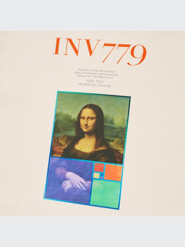 ルーヴル美術館 エコ フレンドリー プリント バッグ（M）